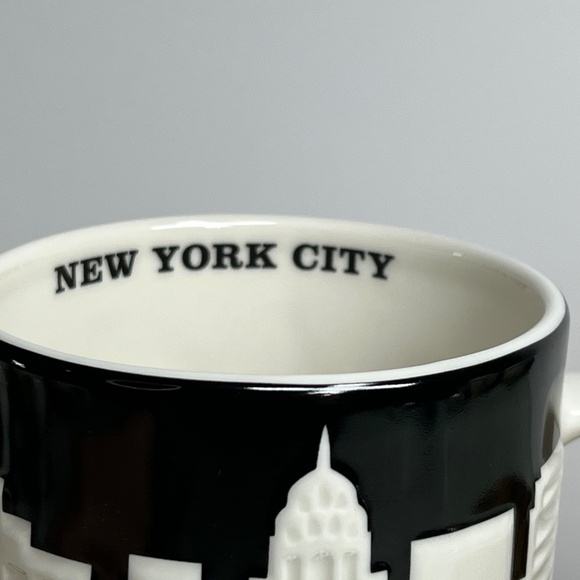 Starbucks New York City Skyline Cab Collector 3D Relief Coffee Mug 2012 16oz - Picture 9 of 11